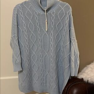 NWT Mersea Lisbon Traveler sweater  NWT in Sky One Size
